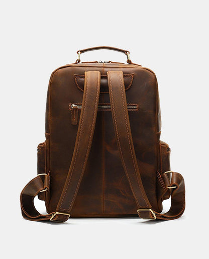 Classic Leather Backpack