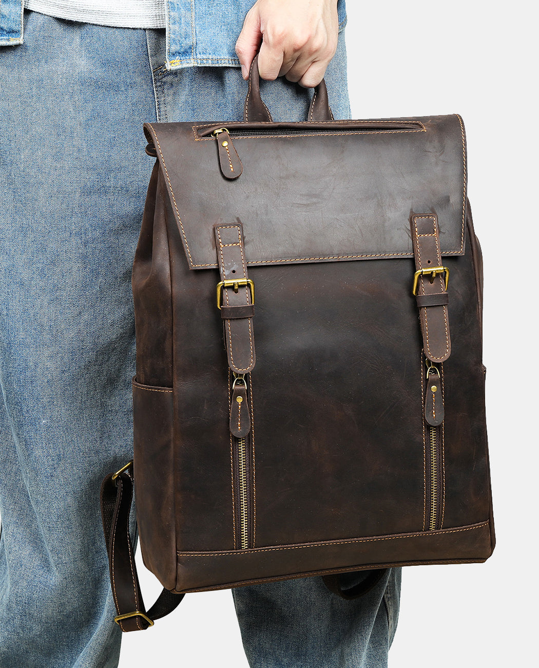 Frontier Harmony Backpack -Backpacks- BAGHUGS-LEBP-1479-Brass Color