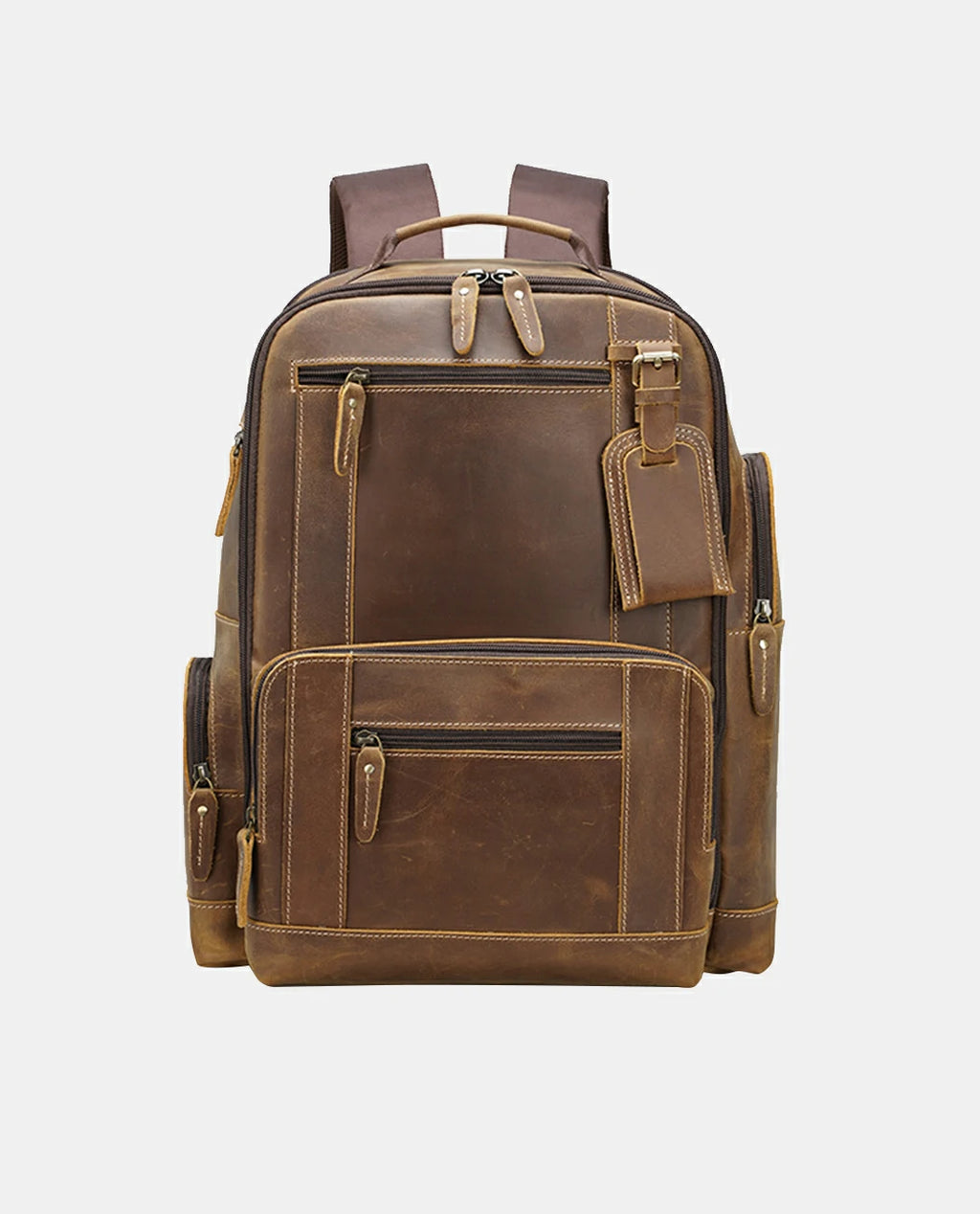 Voyager Executive Leather Backpack