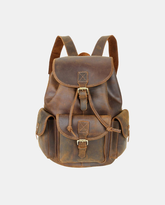 Sierra Trail Backpack -Backpacks- BAGHUGS-LEBP-6505-Brown