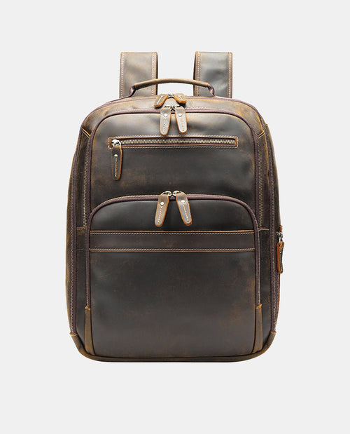 Boundless Haven Backpack -Backpacks- BAGHUGS-LEBP-8521-Dark Brown