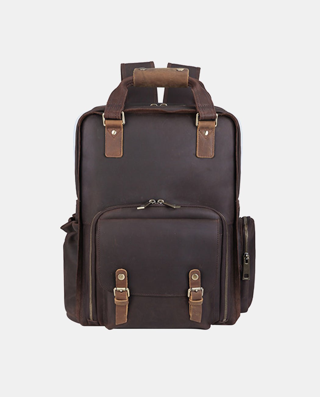 Navigator Camera Backpack -Backpacks- BAGHUGS-LEBP-9011-Deep Brown