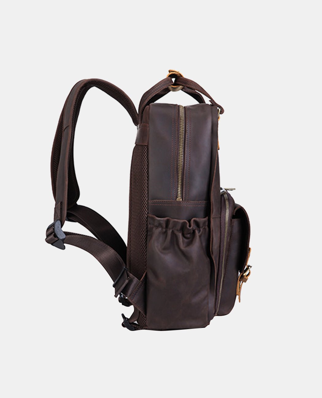 Navigator Camera Backpack -Backpacks- BAGHUGS-LEBP-9011-Deep Brown