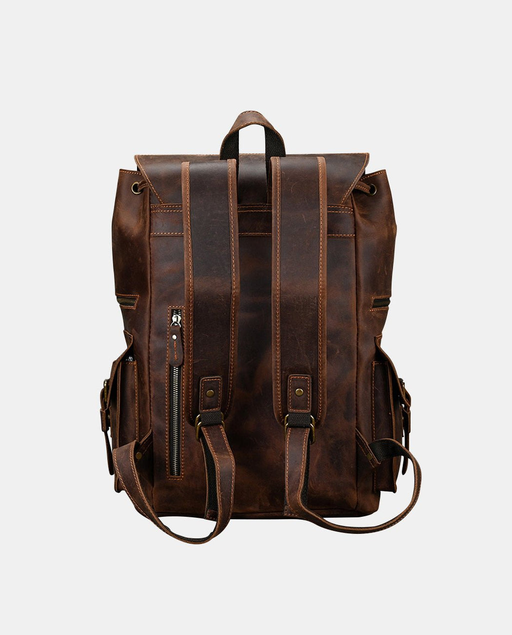 Journey Bond Backpack -Backpacks- BAGHUGS-LEBP-9300-Deep Brown