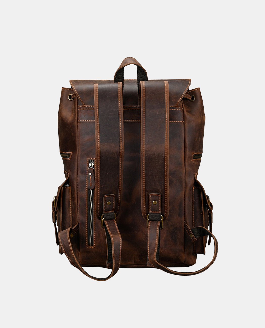 Journey Bond Backpack -Backpacks- BAGHUGS-LEBP-9300-Deep Brown