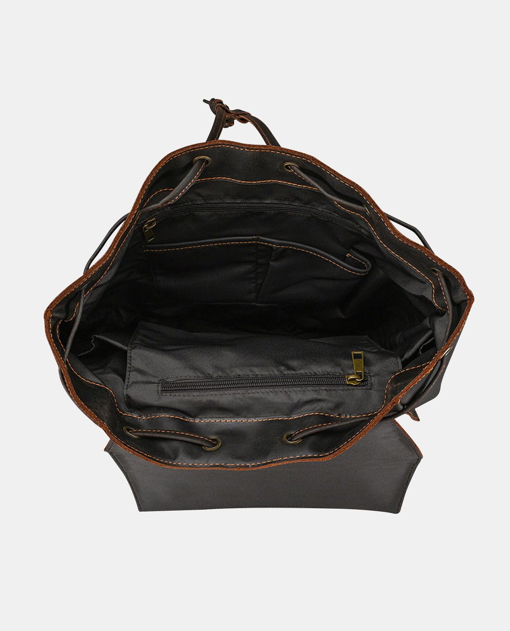 Journey Bond Backpack -Backpacks- BAGHUGS-LEBP-9300-Deep Brown