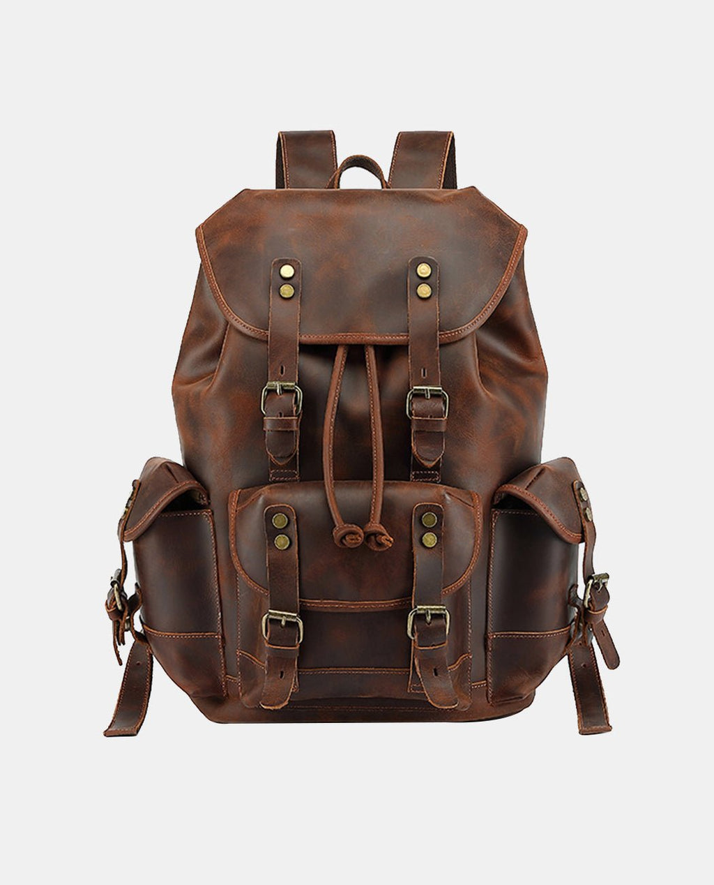 Guardian Trail Backpack -Backpacks- BAGHUGS-LEBP-9990-Deep Brown