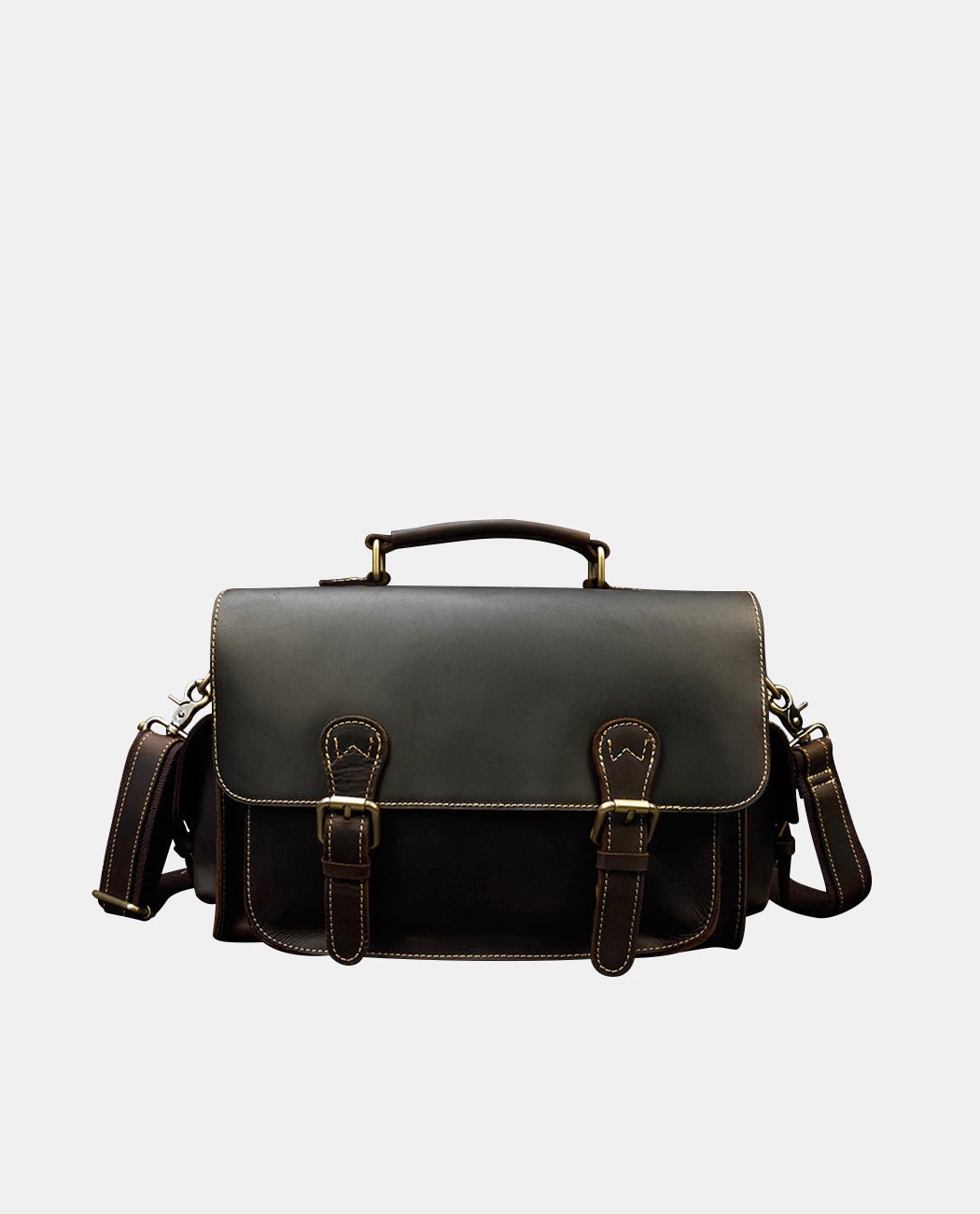 Deep Brown Class Camera Bag -Bags- BAGHUGS-LECR-4988-Black
