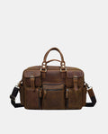 Enduring Tides Travel Duffel Bag -Bags- BAGHUGS-LEDF-9664-Deep Brown