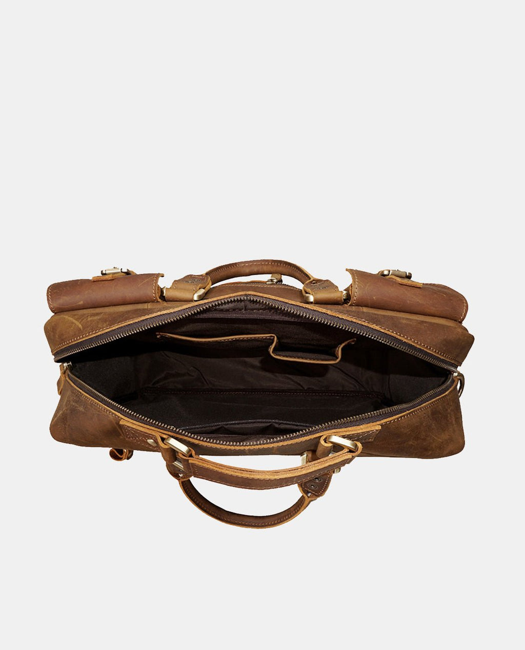 Enduring Tides Travel Duffel Bag -Bags- BAGHUGS-LEDF-9664-Deep Brown