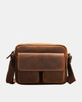 Marcus Compact Messenger -Bags- BAGHUGS-LEHB-1114-Brown