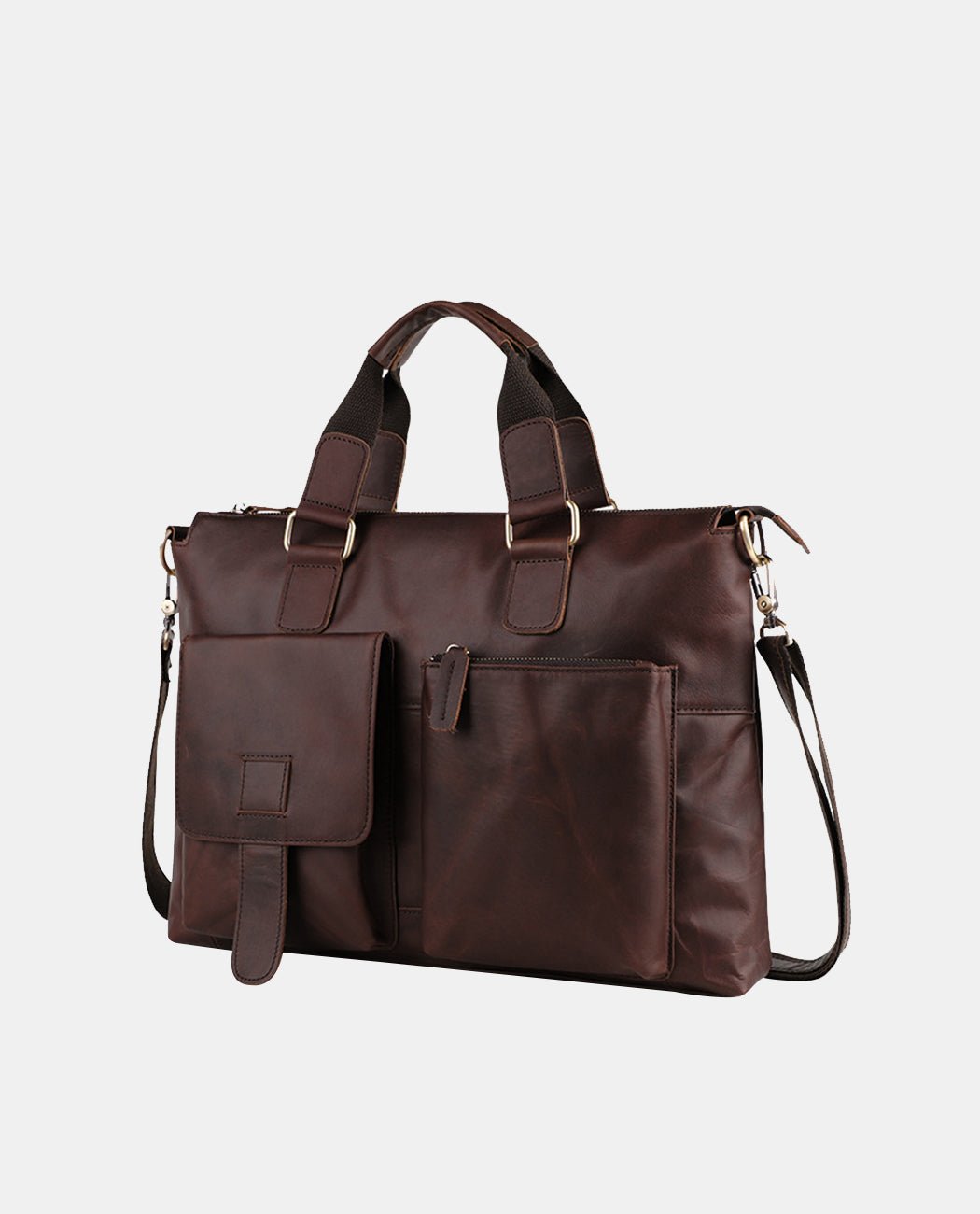 Nicholas Versatile Briefcase -Bags- BAGHUGS-LEHB-3136-Brass Color