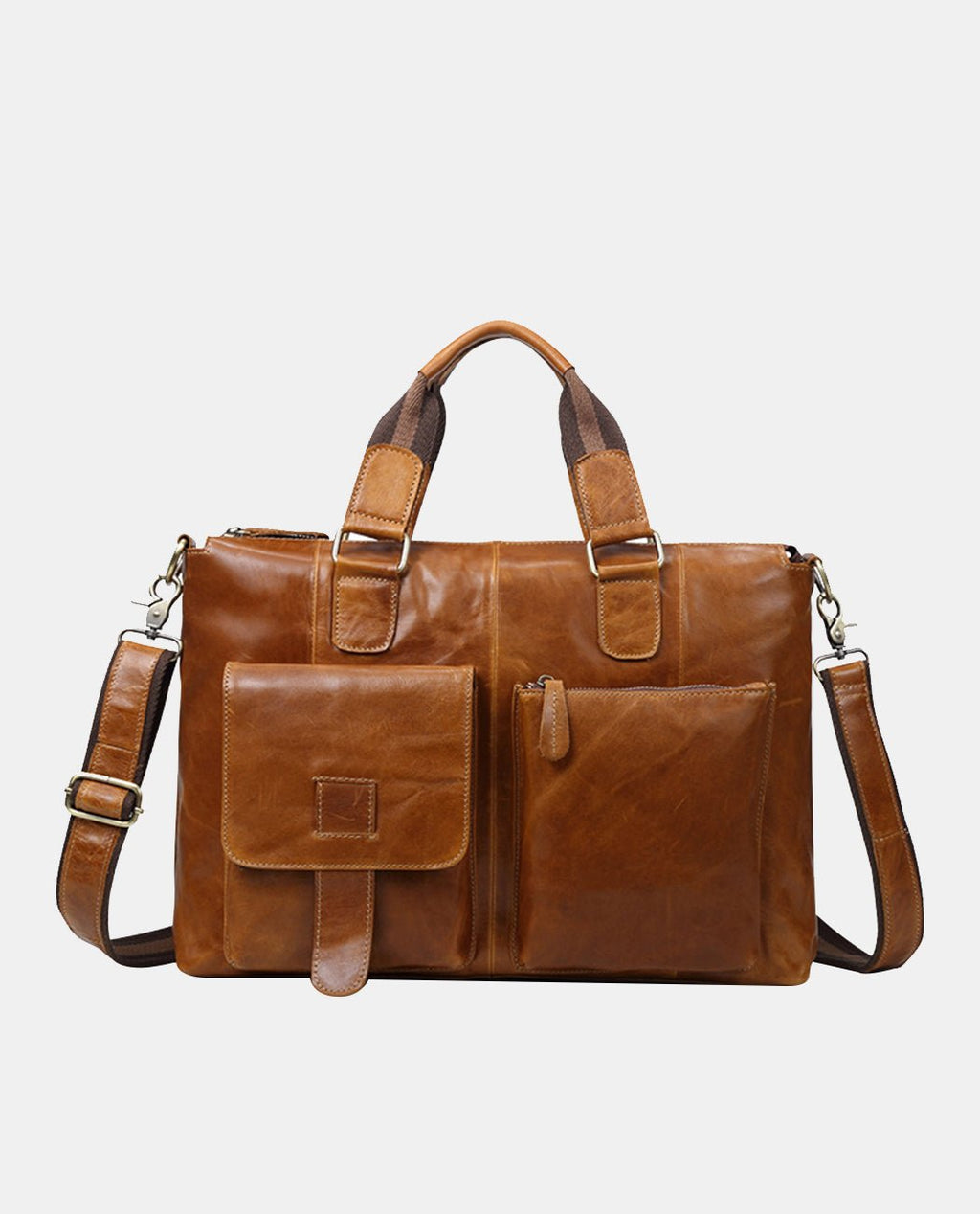 Nicholas Versatile Briefcase -Bags- BAGHUGS-LEHB-3136-Brass Color
