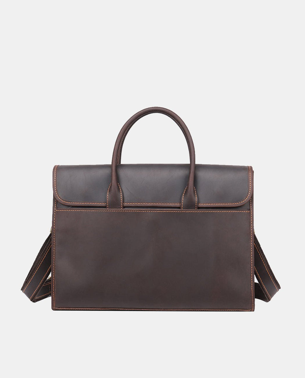 Dorian Legacy Briefcase -Bags- BAGHUGS-LEHB-3335-Deep Brown