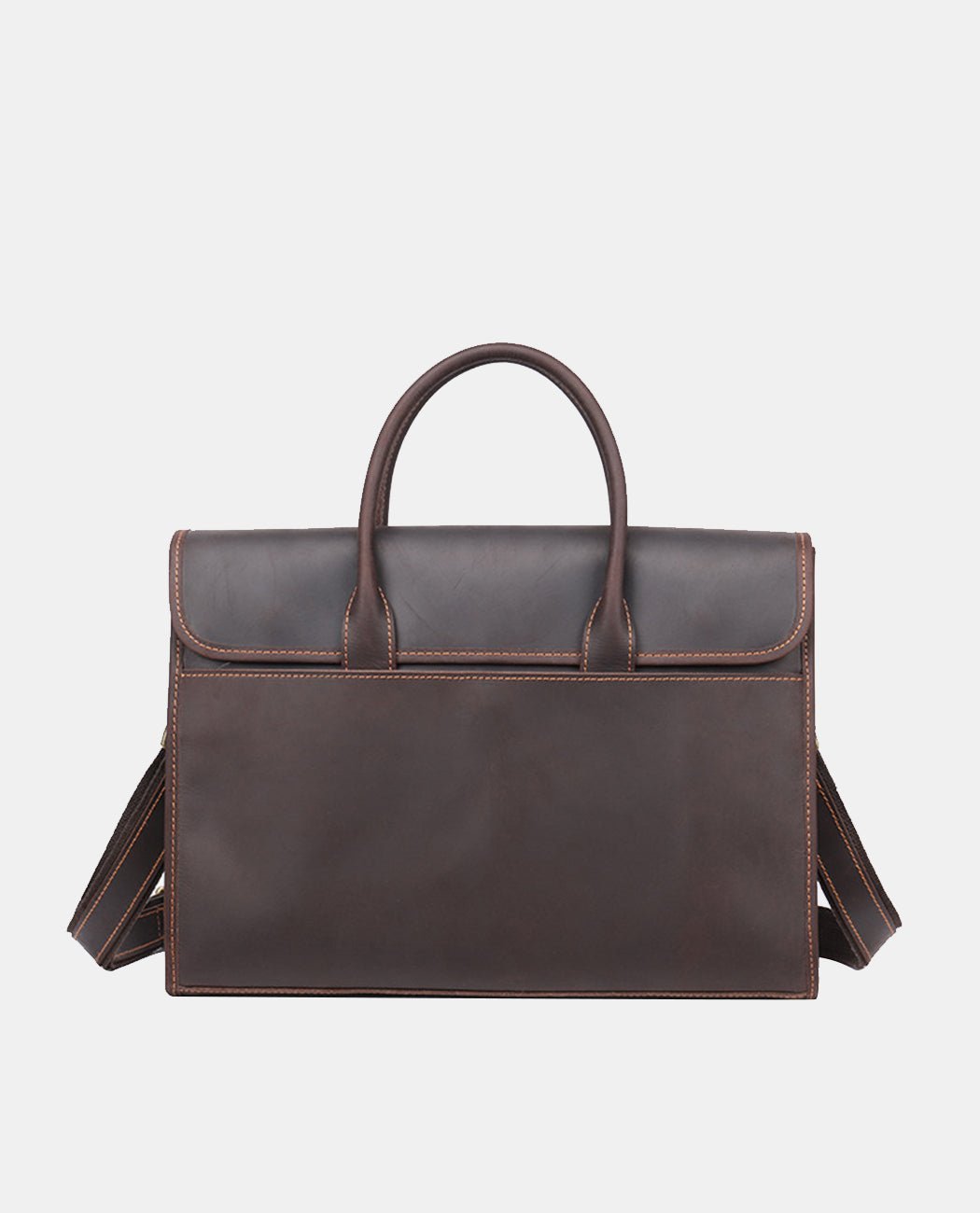 Dorian Legacy Briefcase -Bags- BAGHUGS-LEHB-3335-Deep Brown