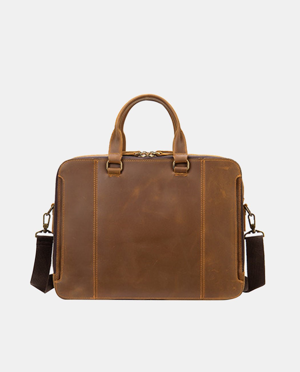 Timeless Legacy Messenger Bag -Bags- BAGHUGS-LEHB-3633-Brown