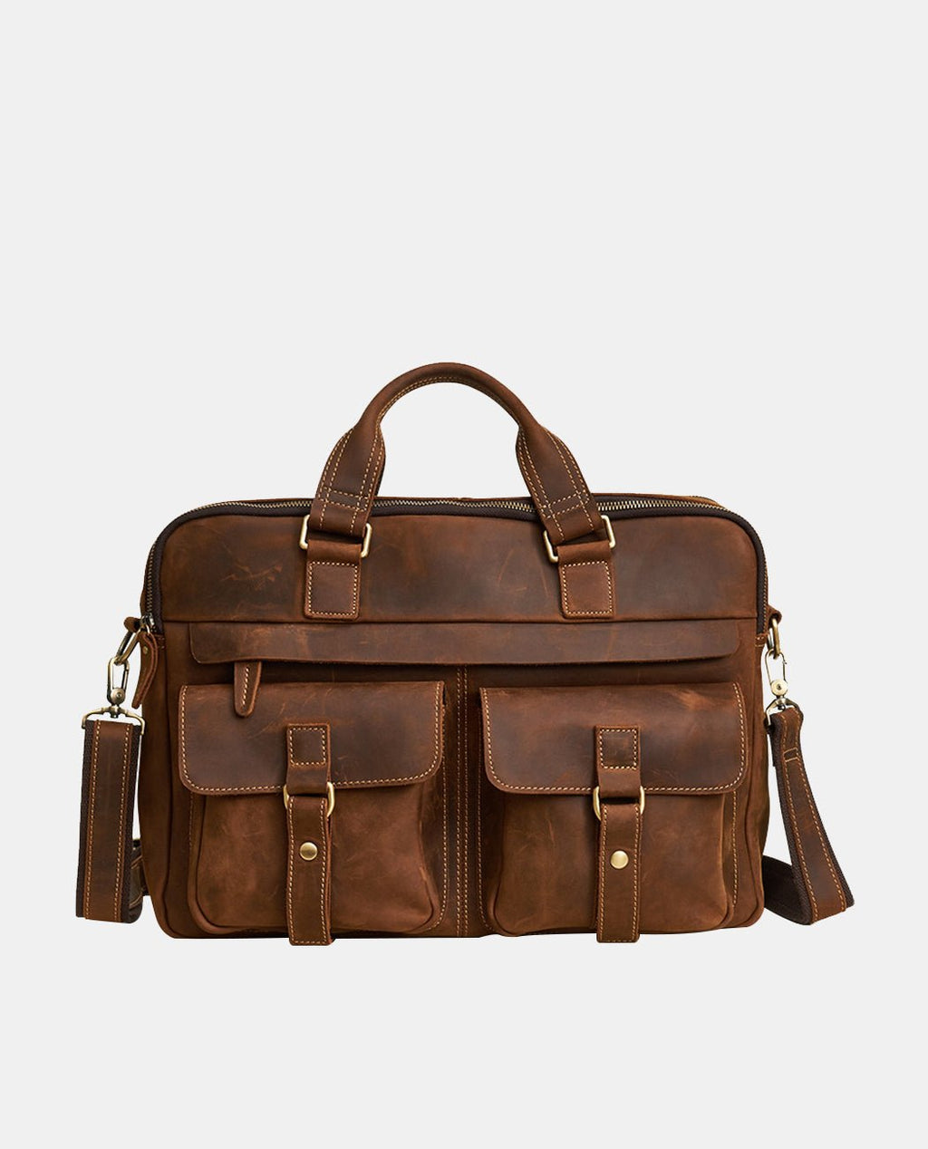 Clayton Dual-Utility Bag -Bags- BAGHUGS-LEHB-4446-Brown