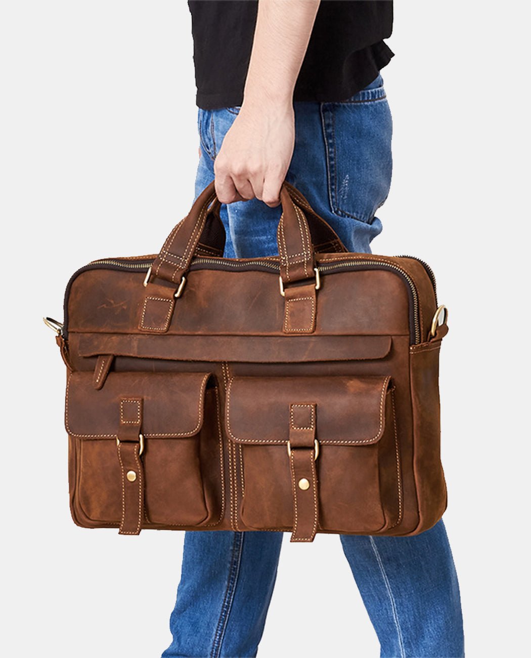 Clayton Dual-Utility Bag -Bags- BAGHUGS-LEHB-4449-Black