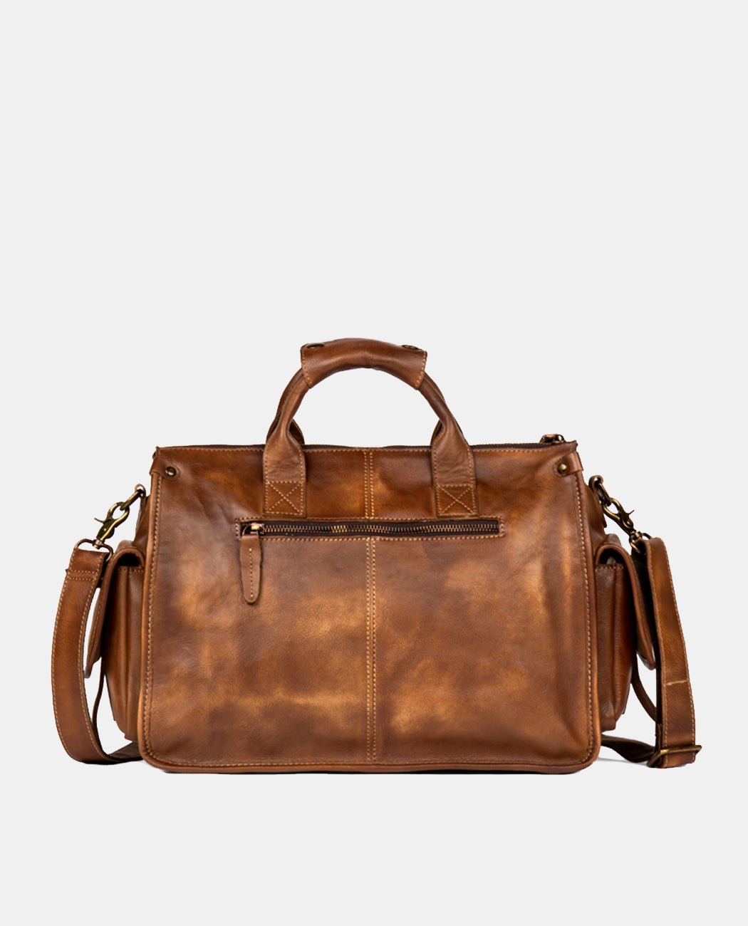 Rowan Pillar Messenger Bag -Bags- BAGHUGS-LEHB-5249-L-Brown