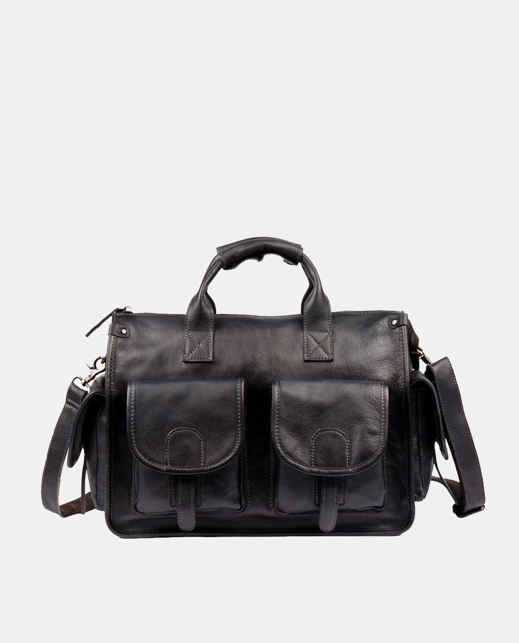 Rowan Pillar Messenger Bag -Bags- BAGHUGS-LEHB-5248-L-Black