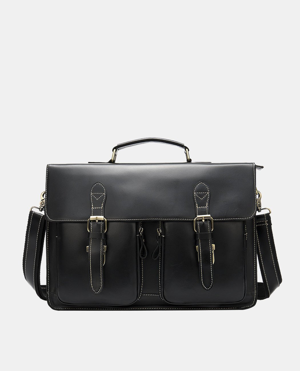 Oscar Trust Messenger Bag -Bags- BAGHUGS-LEHB-9876-Black