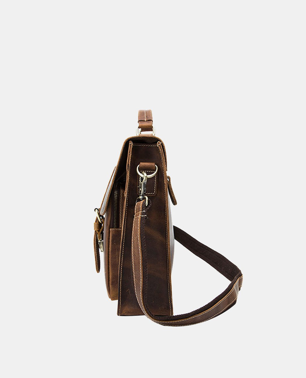 Oscar Trust Messenger Bag -Bags- BAGHUGS-LEHB-9874-Deep Brown