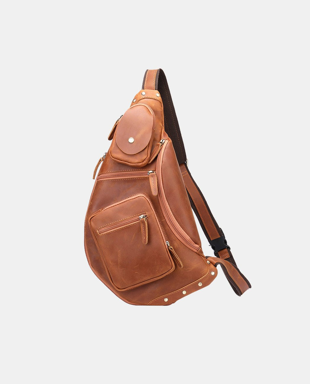 Milano Chic Crossbody Bag -Bags- BAGHUGS-LETT-1455-Brown