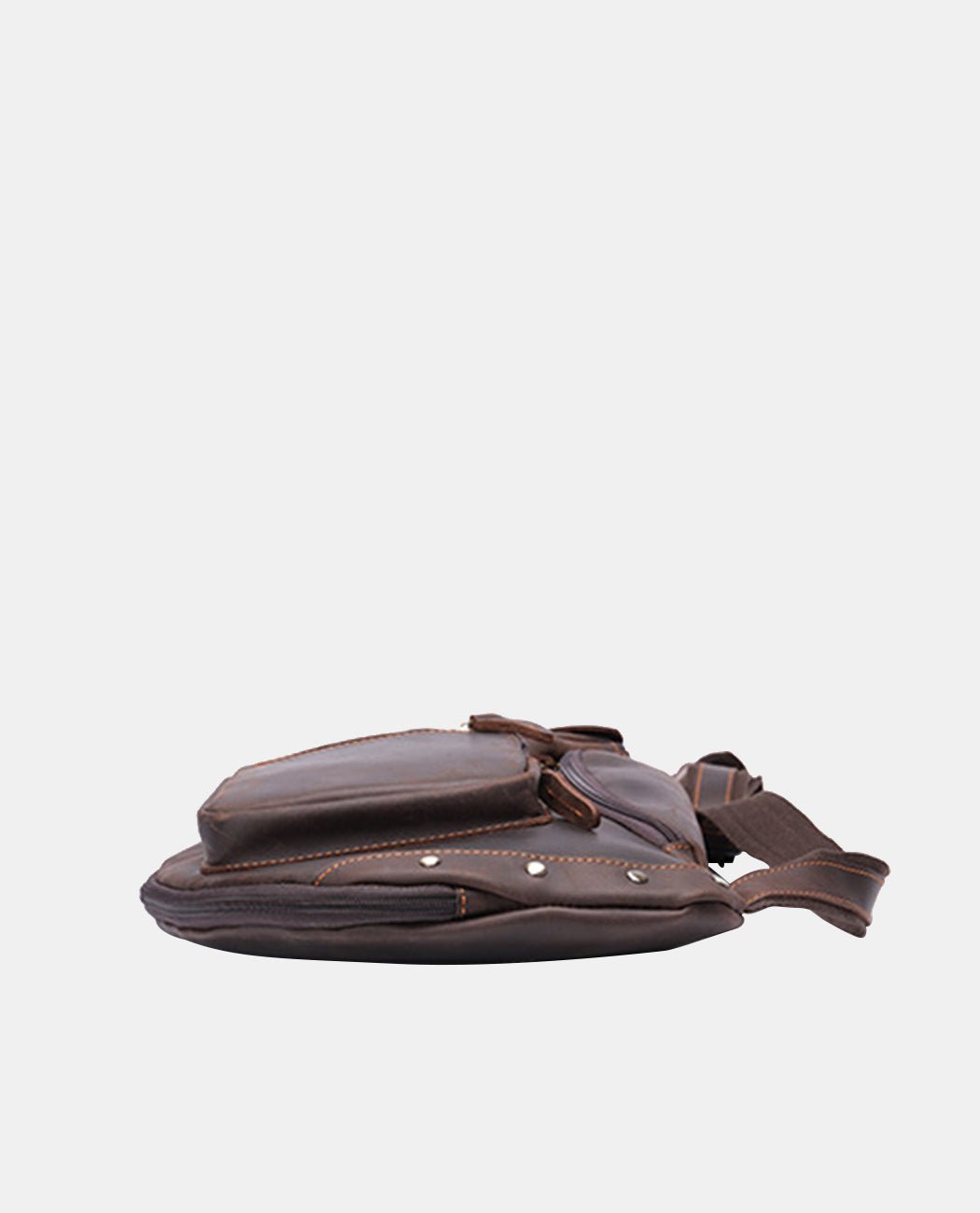 Milano Chic Crossbody Bag -Bags- BAGHUGS-LETT-1456-Dark Brown