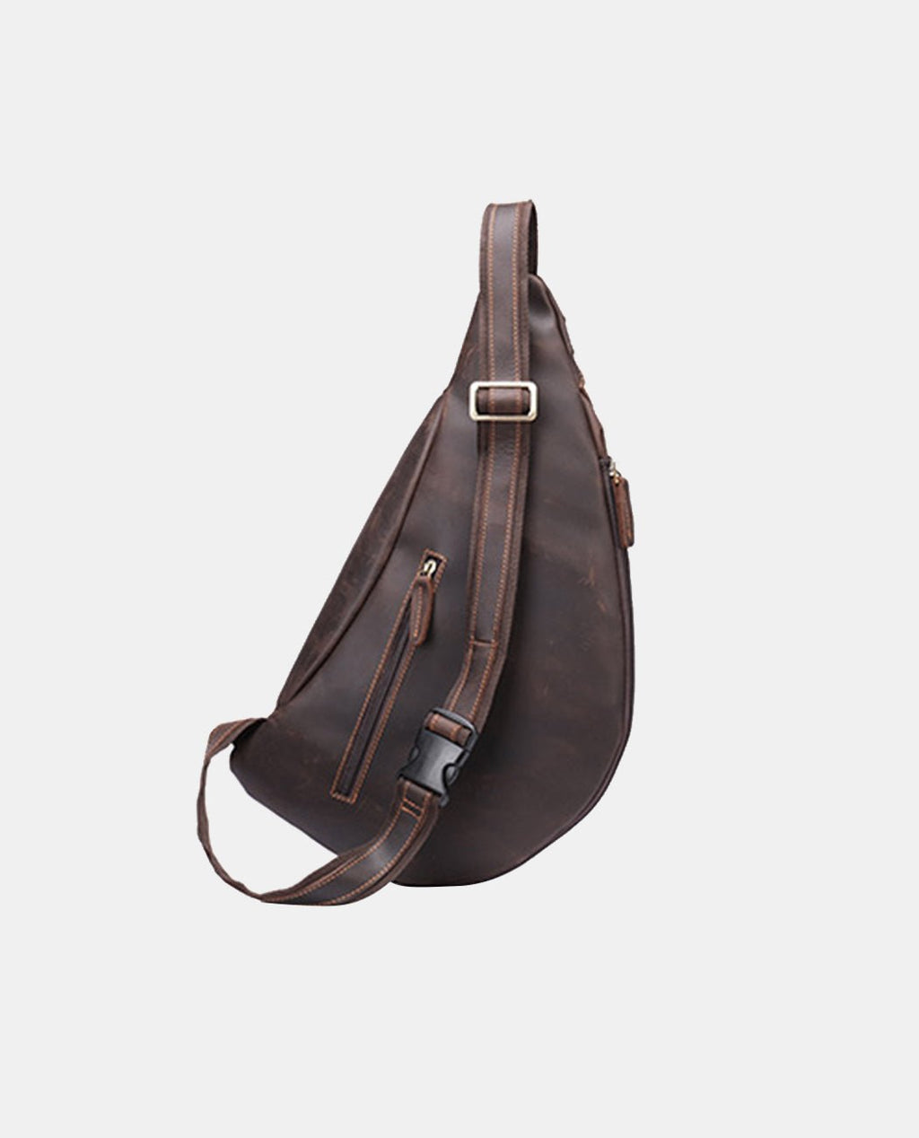 Milano Chic Crossbody Bag -Bags- BAGHUGS-LETT-1456-Dark Brown