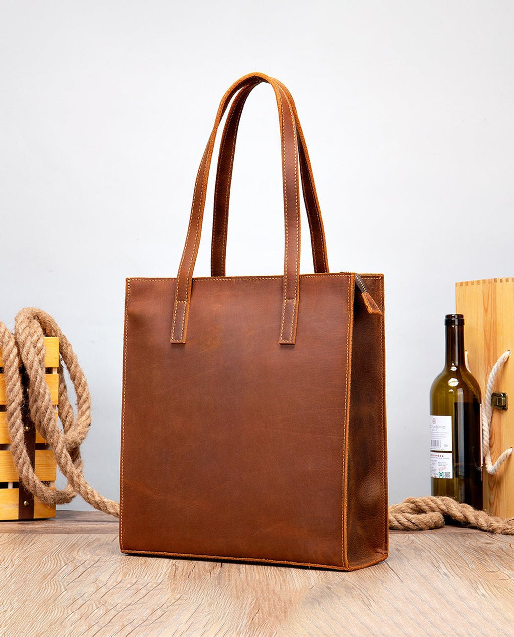 Timeless Luxe Tote -Bags- BAGHUGS--