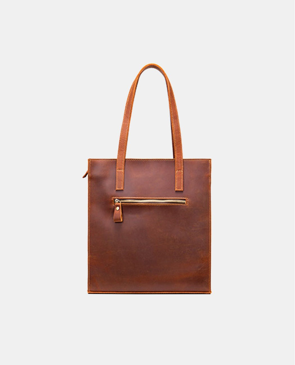 Timeless Luxe Tote -Bags- BAGHUGS-LETT-5789-Deep Brown