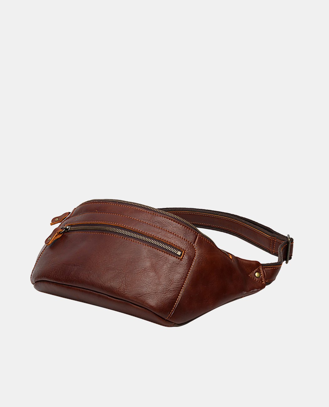 Axel One Shoulder Bag -Bags- BAGHUGS-LETT-9501-Red Brown