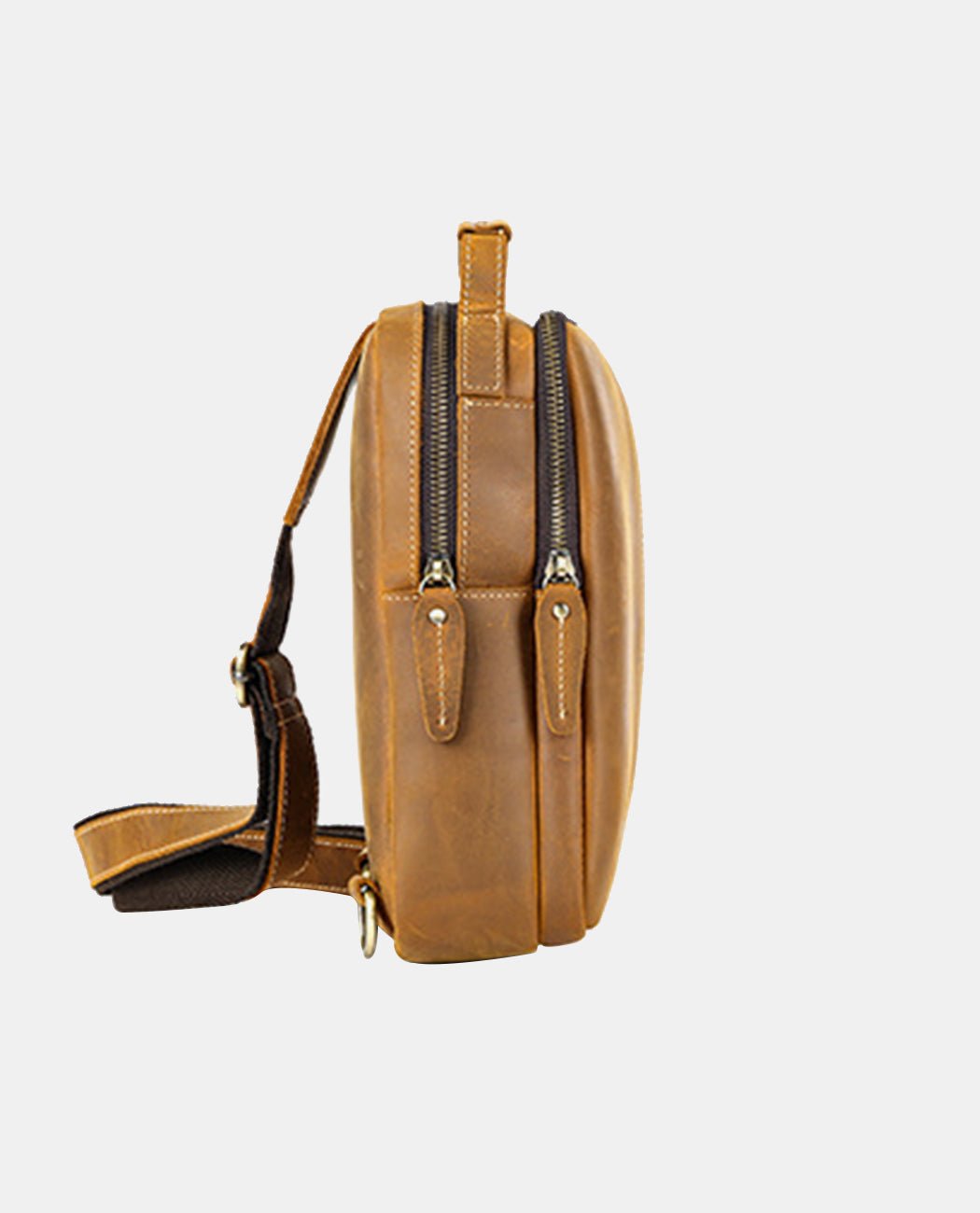 Chic Crossbody Bag -Bags- BAGHUGS-LETT-9511-Dark Brown
