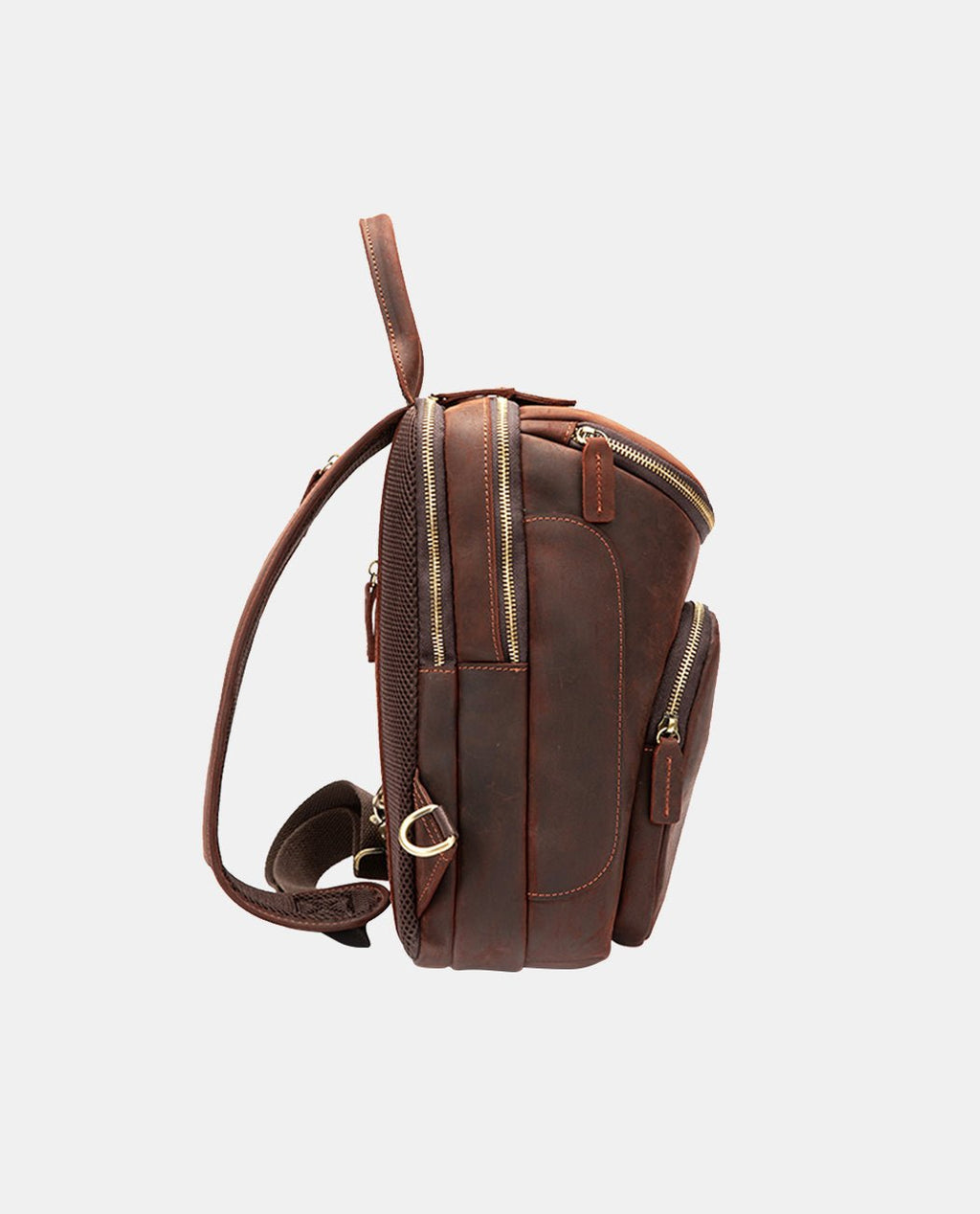 Sleek Brown Messenger Carrier -Bags- BAGHUGS-LETT-9599-Red Brown