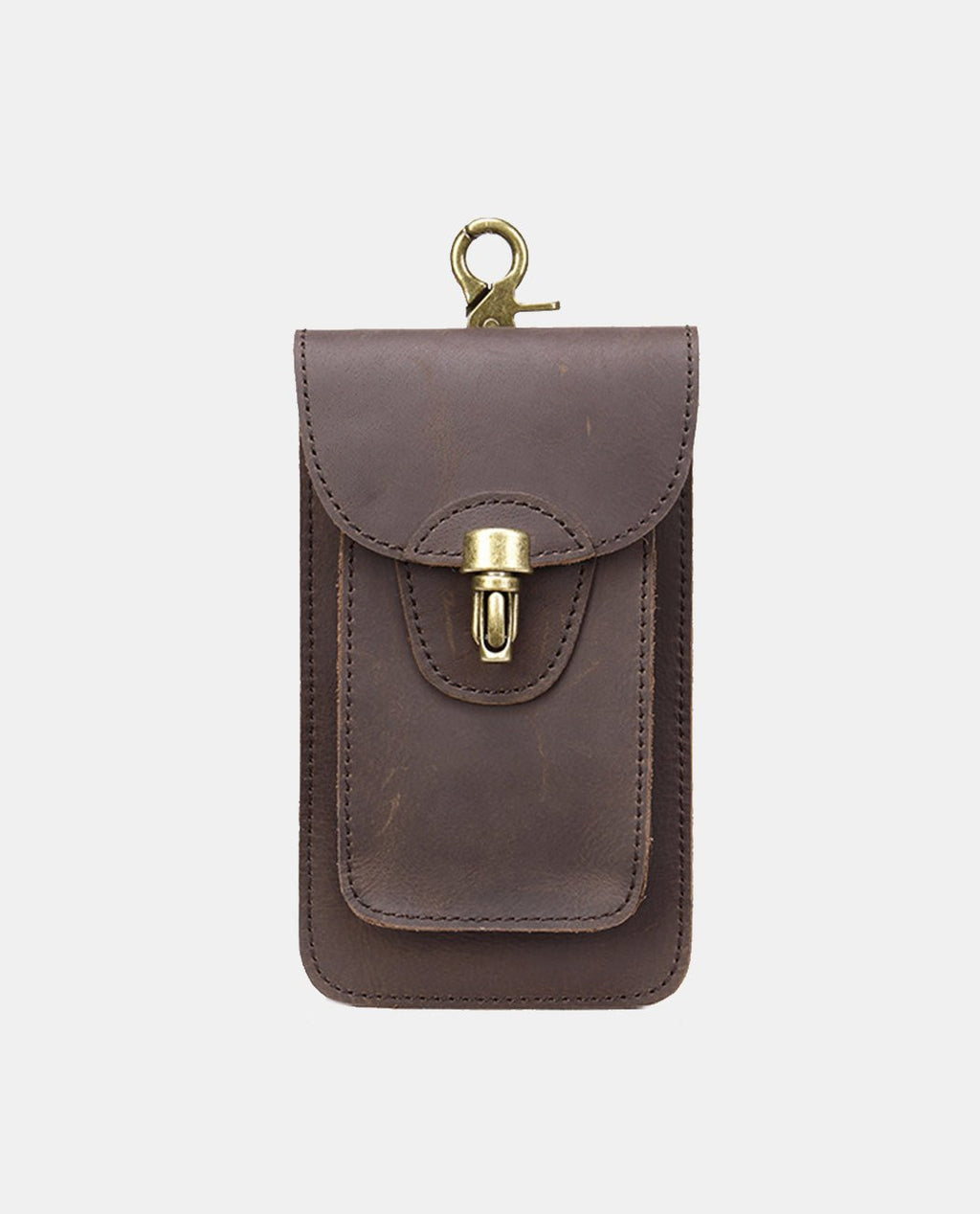 Heritage Utility Belt Pouch -Bags- BAGHUGS-LEYB-1005-Deep Brown