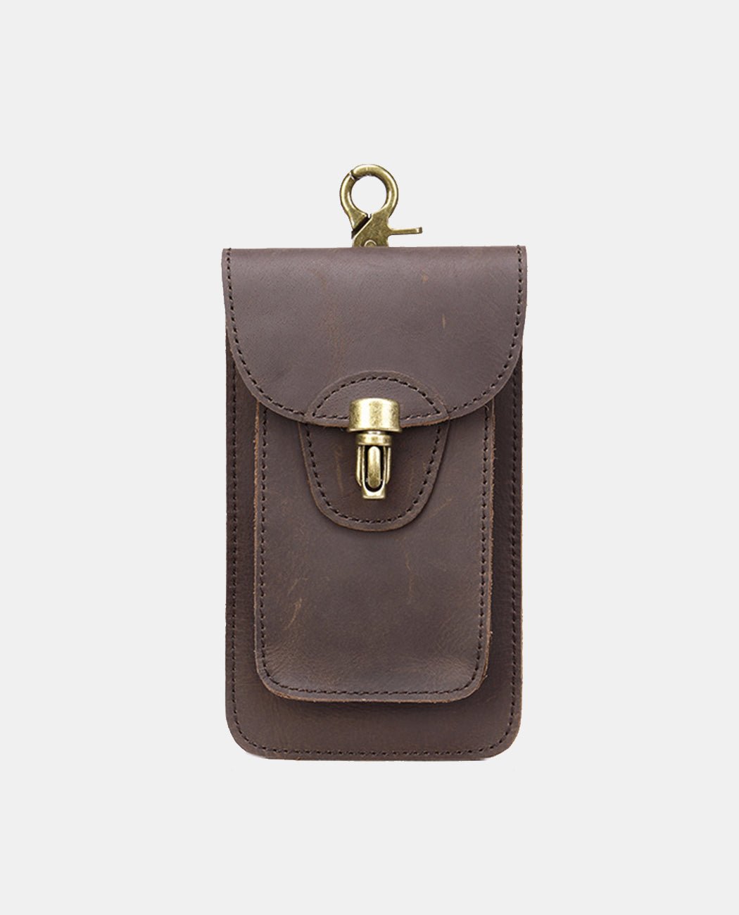 Heritage Utility Belt Pouch -Bags- BAGHUGS-LEYB-1005-Deep Brown