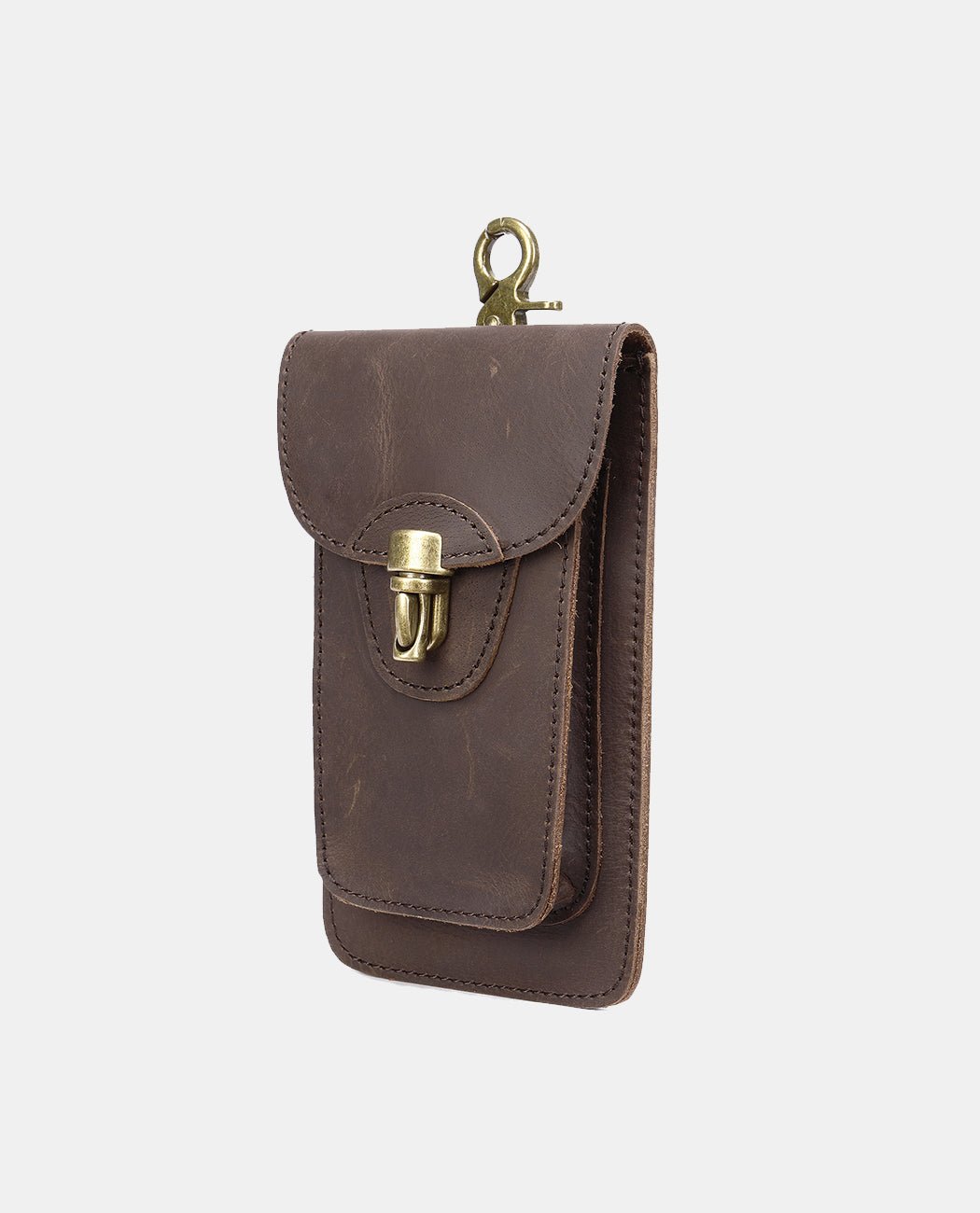 Heritage Utility Belt Pouch -Bags- BAGHUGS-LEYB-1005-Deep Brown