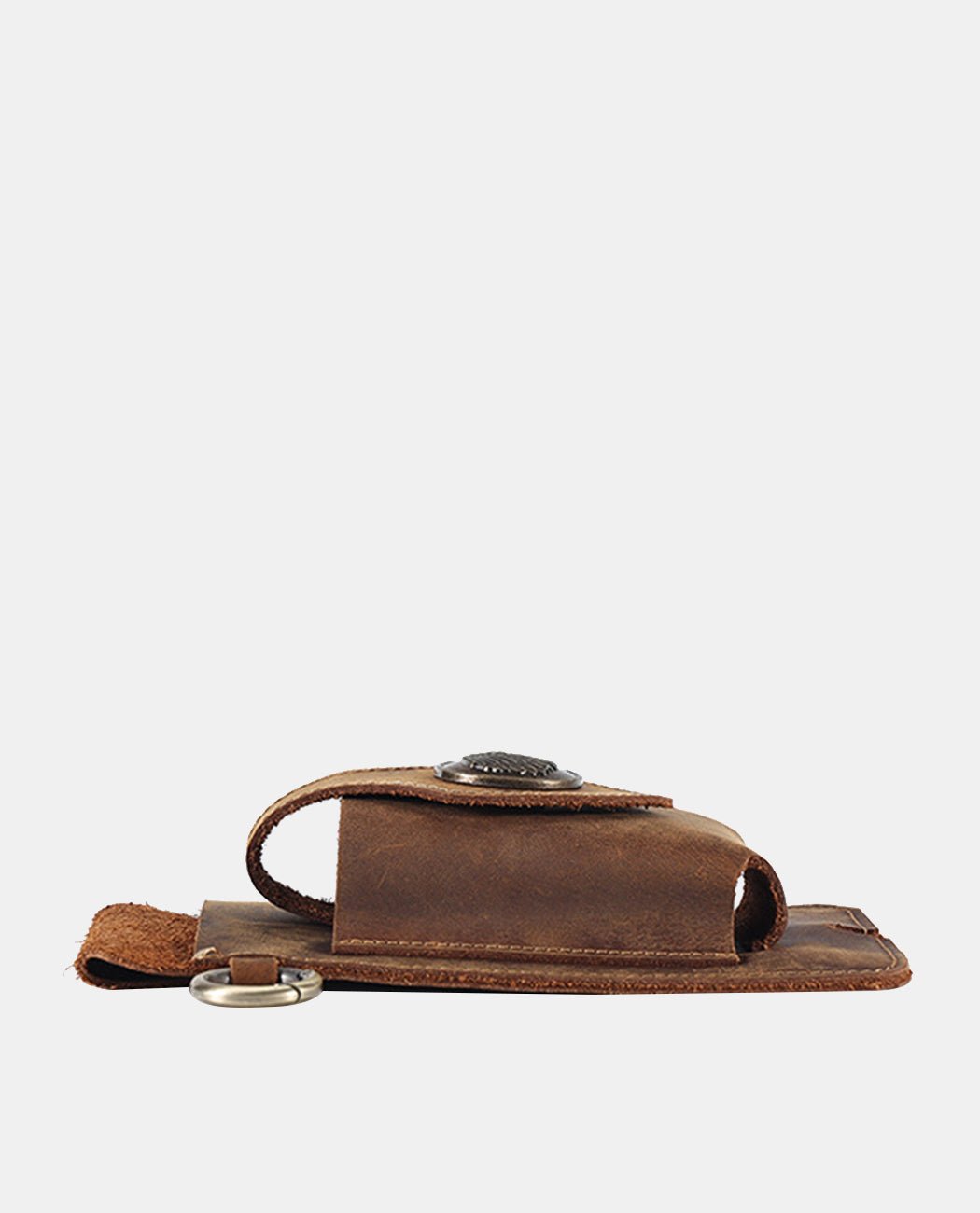 Heritage Crest Holster Pouch -Bags- BAGHUGS-LEYB-8441-Deep Brown