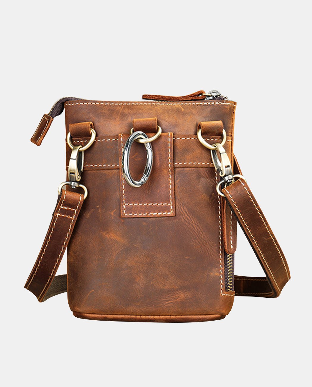Urban Rover Crossbody Bag -Bags- BAGHUGS-LEYB-9558-Deep Brown