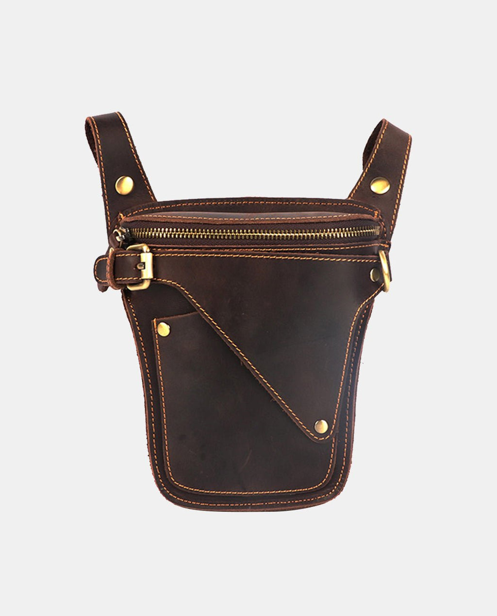 Elren Belt Bag -Bags- BAGHUGS-LEYB-9887-Deep Brown