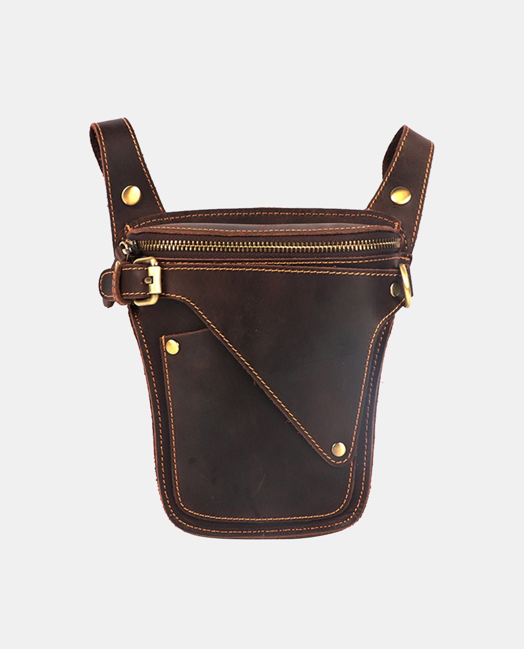 Elren Belt Bag -Bags- BAGHUGS-LEYB-9887-Deep Brown