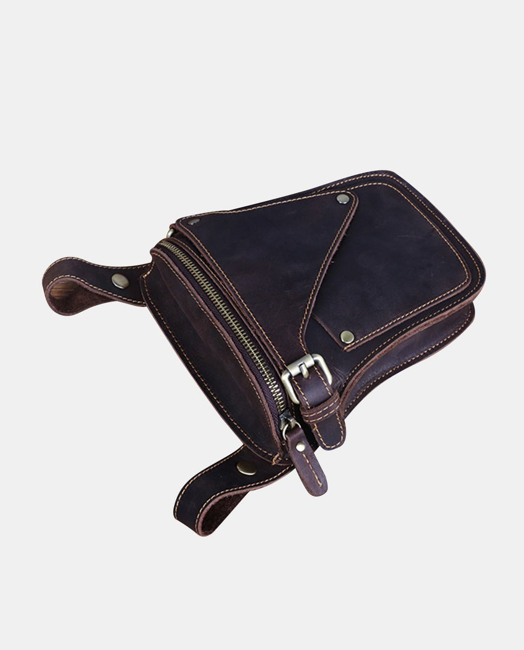 Elren Belt Bag -Bags- BAGHUGS-LEYB-9887-Deep Brown