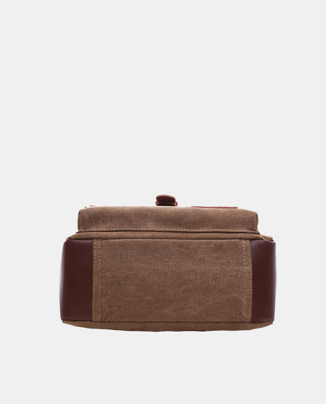 Brown Flip Messenger Bag -Bags- BAGHUGS--