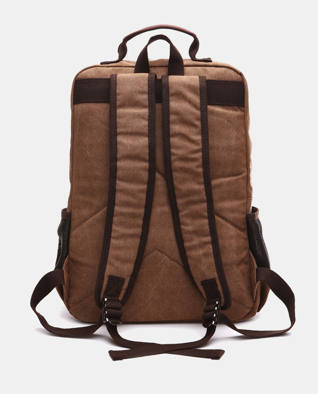 Muti Pockets Canvas Backpack -Backpacks- BAGHUGS-MG8679-Midnight Blue
