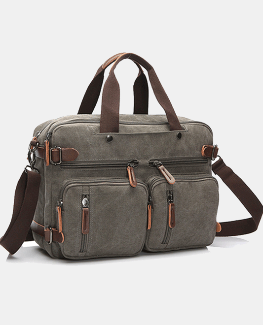 Leisure Canvas Tote Bag -Bags- BAGHUGS-MG8692-L-Gray