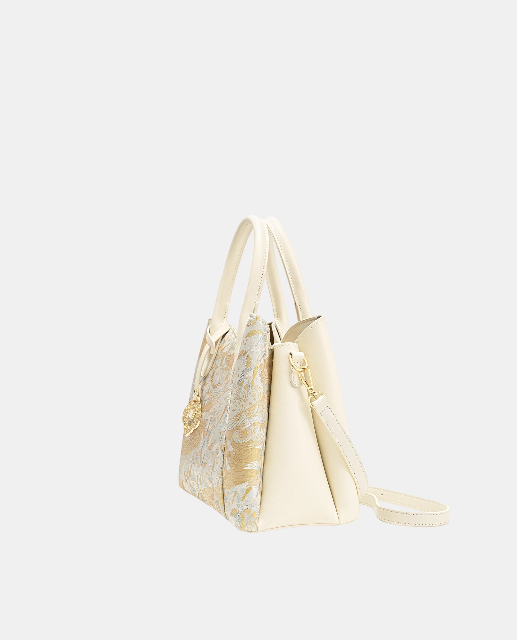 Silk Soaring Cranes Handbag
