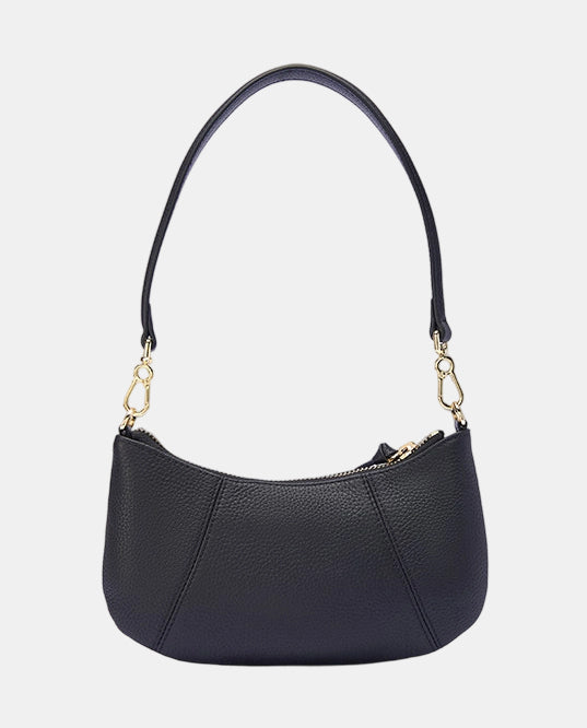 Traditional Chinese Silk Brocade Crescent Bag