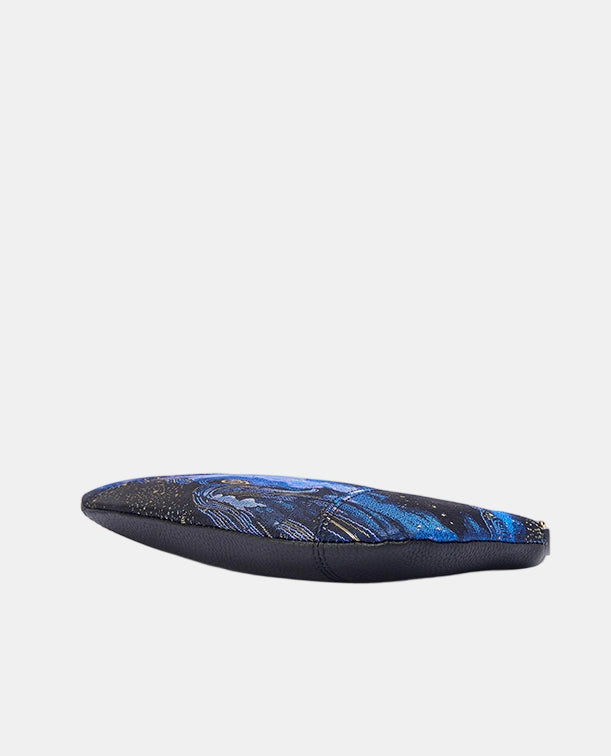 Traditional Chinese Silk Brocade Crescent Bag