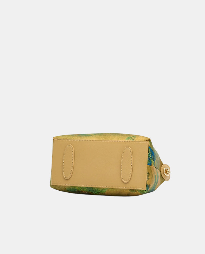 Silk Brocade Landscape Handbag