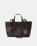 Women's Minimalist Leather Tote Bag
